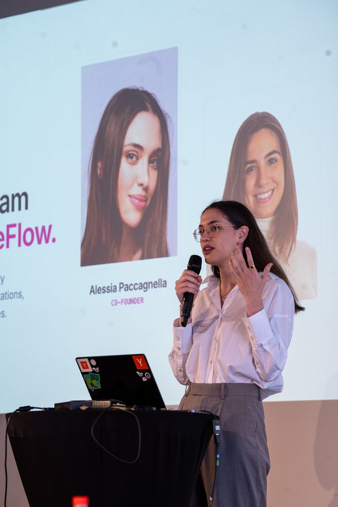 Speaker presenting on stage